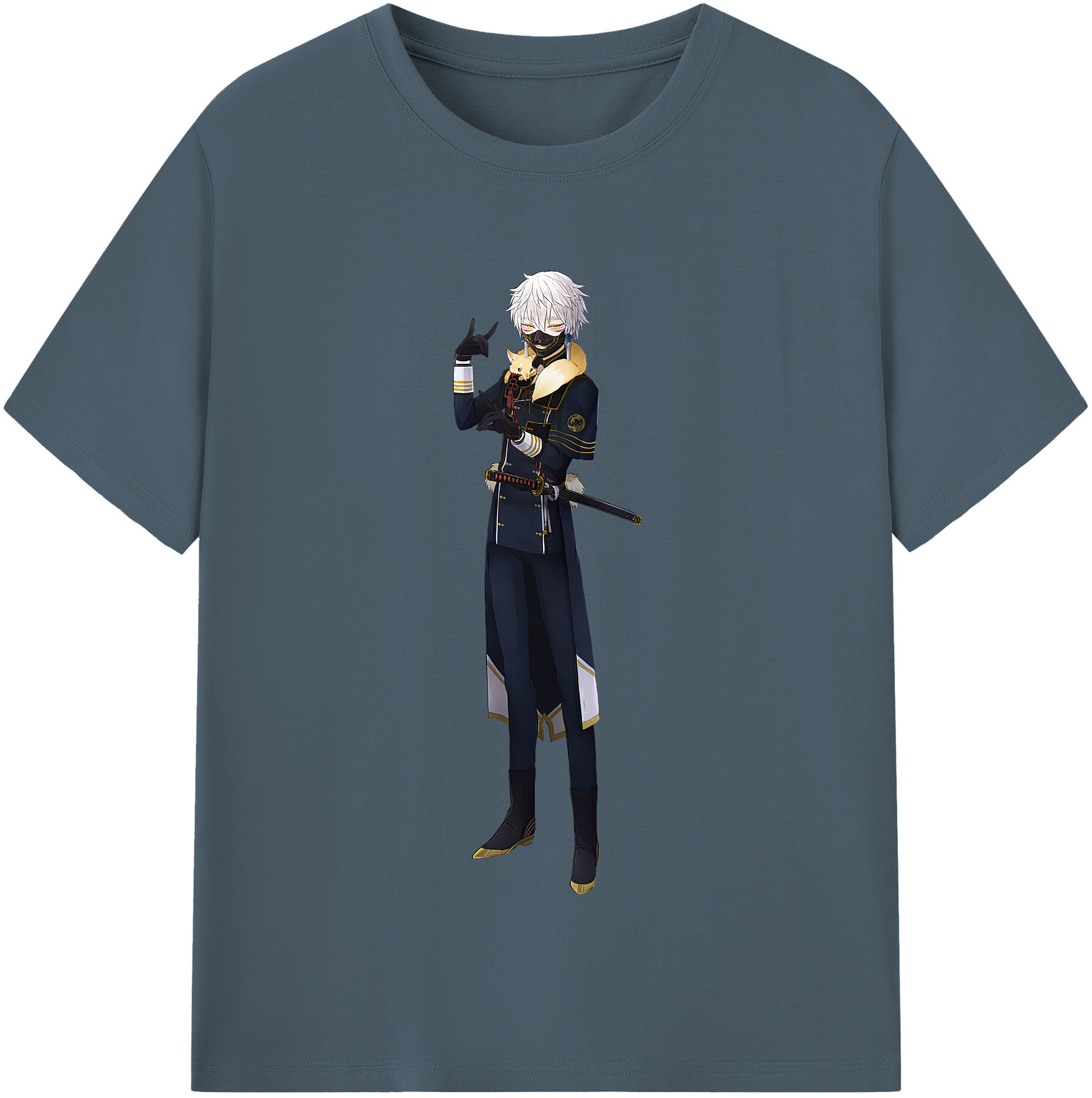 （画像用） 刀剣乱舞 Touken Ranbu 綿100％半袖Tシャツ（フロントプリント）